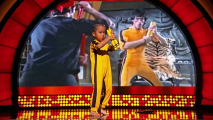 Little Big Shots This Kid Will Nunchuk Your Brain! (Sneak Peek)