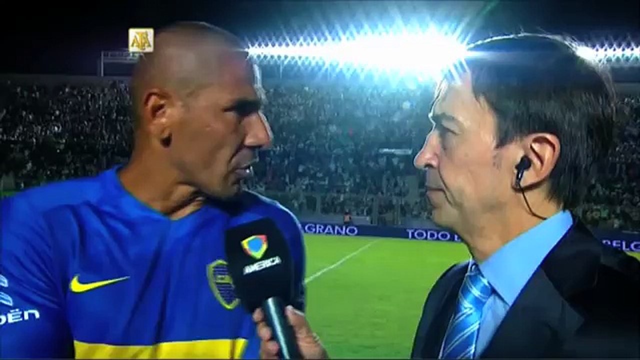 Díaz: "Da confianza". San Martín SJ 0 - Boca 1. Fecha 3. Primera División 2015.