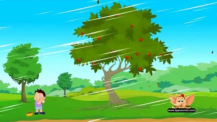 Kids masti- apple poems for kids. Kids Animated poem