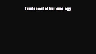 Download Fundamental Immunology PDF Book Free