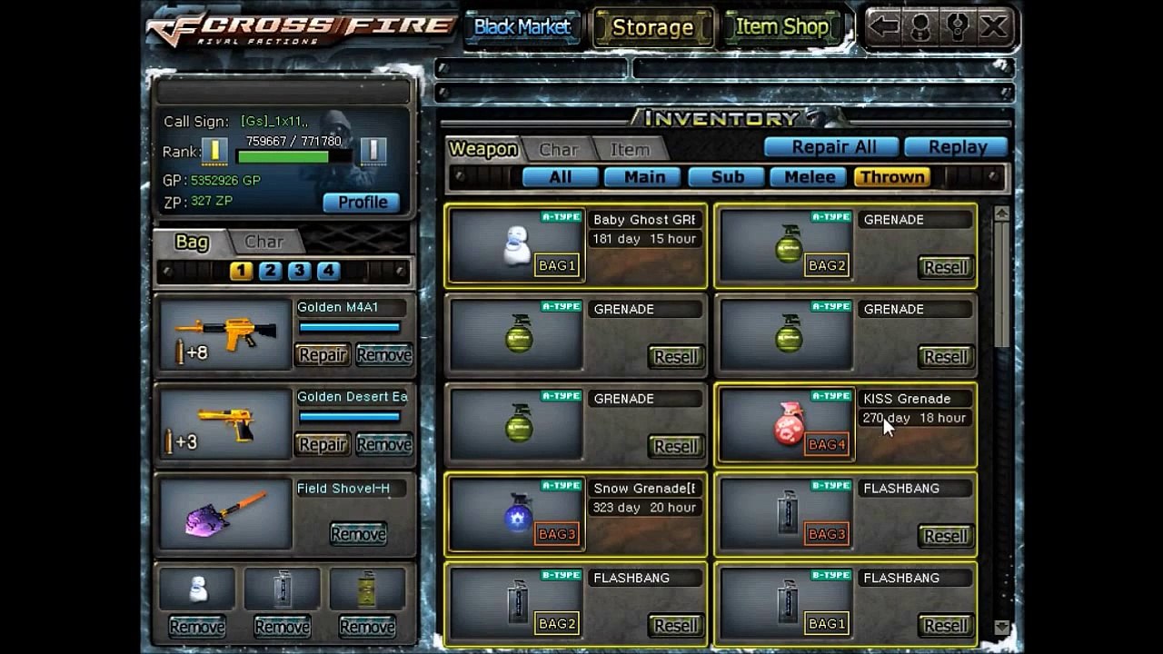 Buy Sell Accounts - CrossFire best account ever