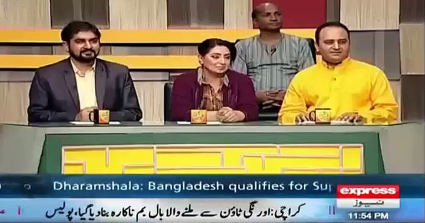 Mustafa Kamal ko MQM nahi balke PTI ke liye launch kia gaya hai - Baba Jee ki mu