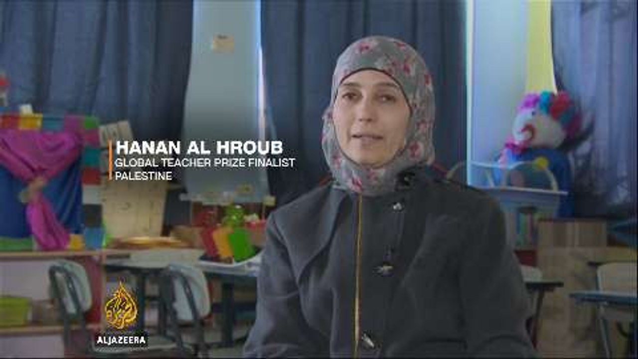 Meet the Palestinian who won a $1m teaching award