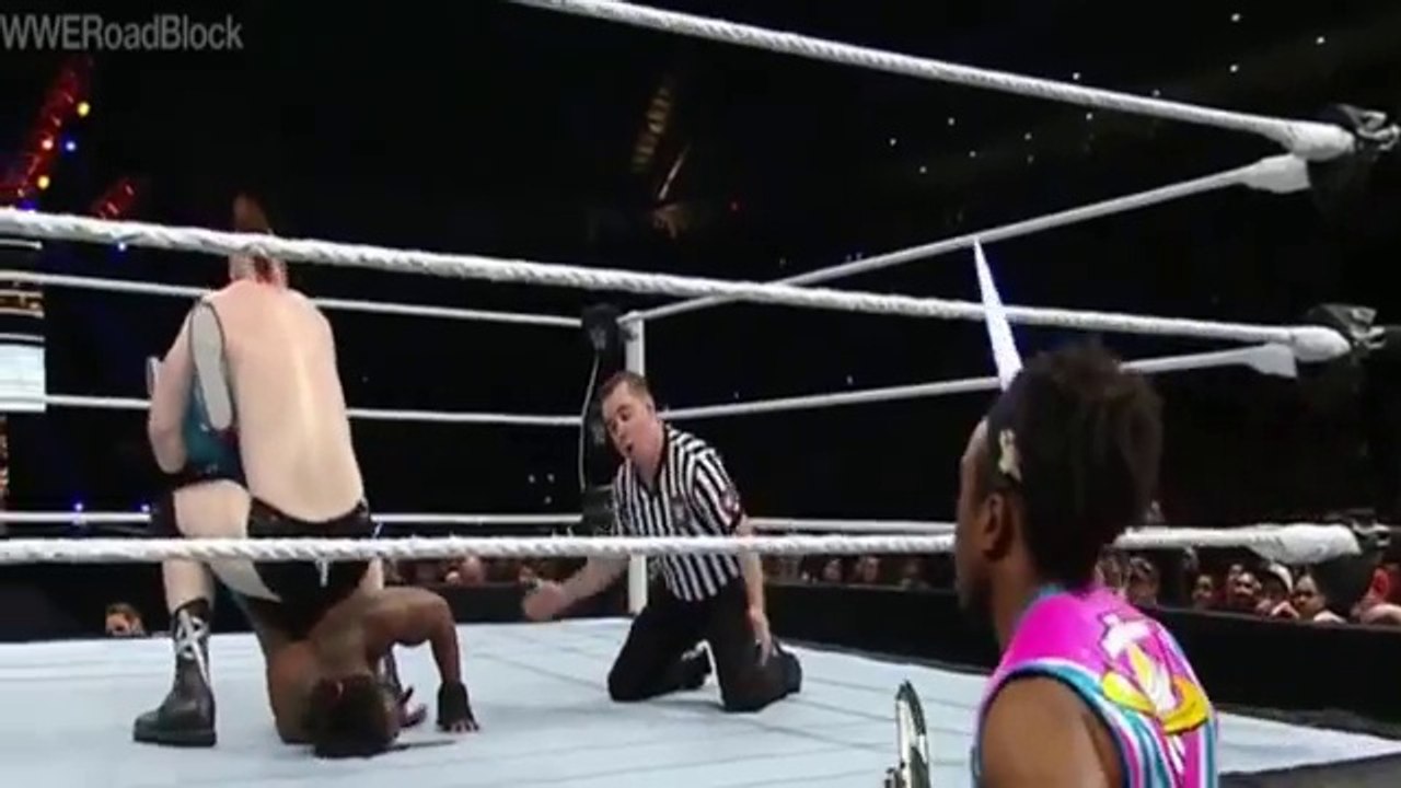 New day vs league of Nations wwe roadblock 12 march 2016