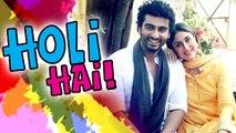 Kareena Kapoor & Arjun Kapoor Celebrate Holi At Thapki Pyaar Ki TV Show