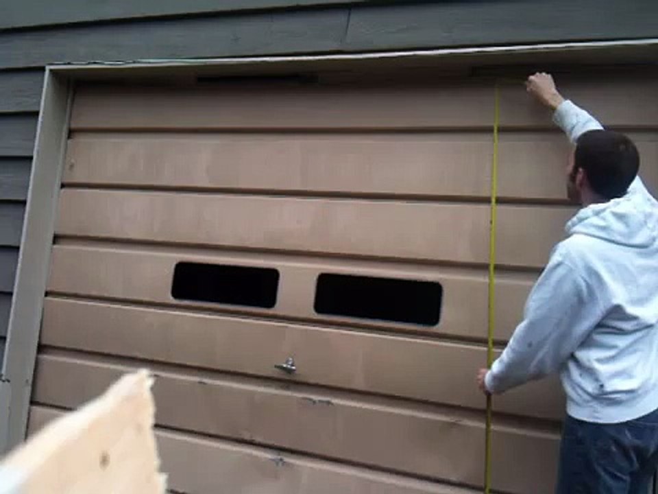 Garage door removal (Funny)