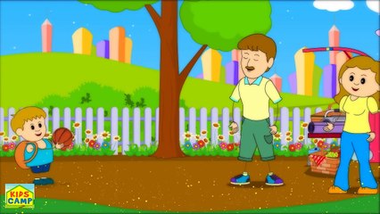 Wheels On The Bus Go Round And Round | Nursery Rhymes Collection by KidsCamp