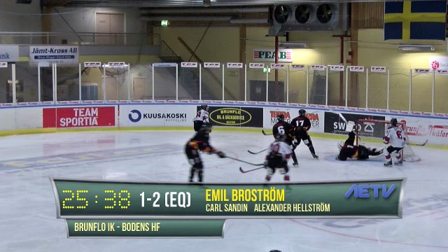 Highlights Brunflo IK - Bodens HF