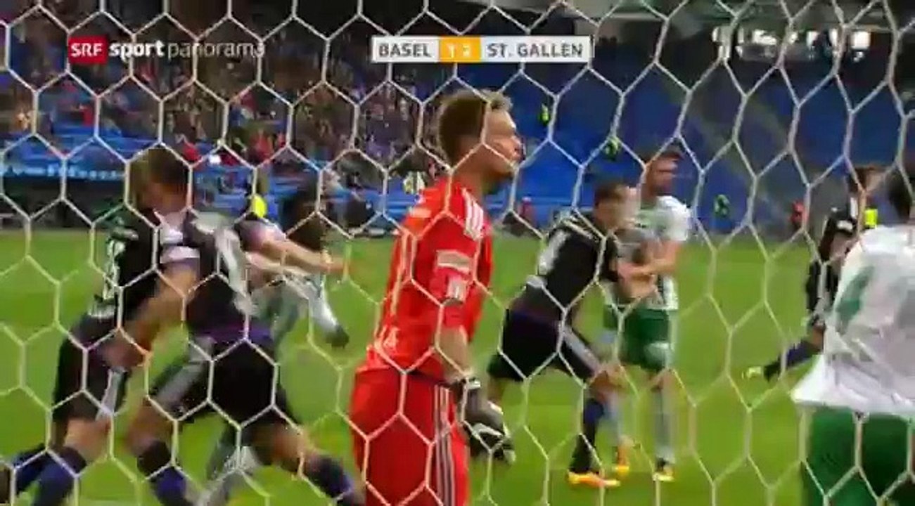 FC Basel 4-2 Sankt Gallen Swiss 13.03.16