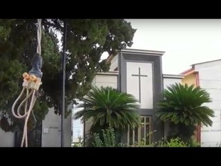 Aversa (CE) - Cimitero, impianto elettrico da rifare (13.03.16)