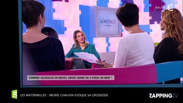 Les Maternelles - Ingrid Chauvin enceinte : Ses confidences sur sa grossesse miracle