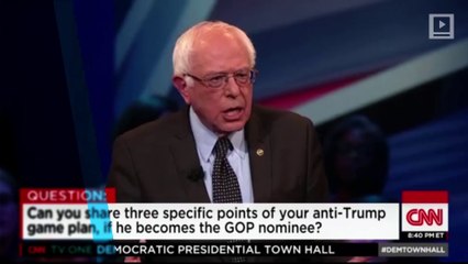 Clinton and Sanders accuse Trump of inciting violence