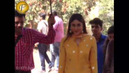 ON SET OF THAPKI PYAR KI II ARJUN KAPOOR & KAREENA KAPOOR