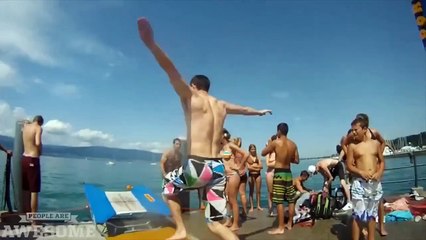 Озеро и трамплин-это круто