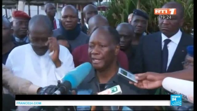 Côte d'Ivoire - Alassane Ouattara à Grand-Bassam : la situation est sous contrôle, le calme est revenu