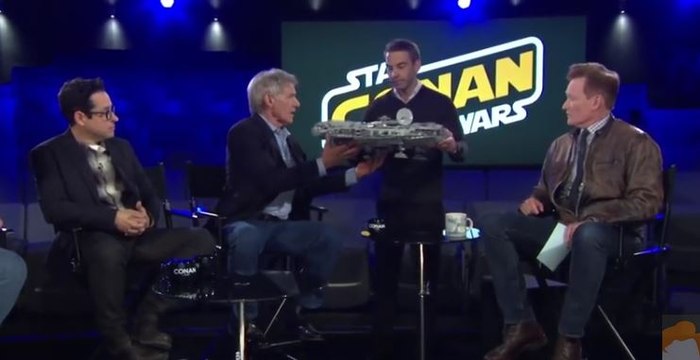 The Day Harrison Ford broke the Millennium Falcon (Star Wars)