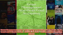 Download PDF  Grant Management NonProfit Fund Accounting For Federal State Local and Private Grants  FULL FREE