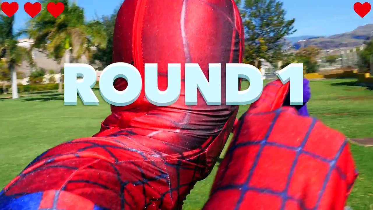 Spiderman vs Virtual Reality w/ Frozen Elsa - Spiderman Kiss in Real Life - Fun Superhero Movie