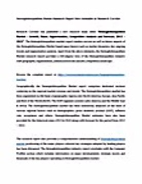 Hemoglobinopathies Market Opportunities Trends, Size And Market Share to 2022