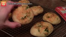 Petits Pains à l'Ail & Fromage - Garlic & Cheese Bread Rolls - خبز بالثوم وجبن