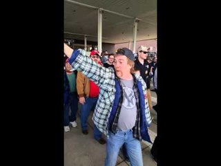 'Go to Auschwitz,' Man Tells Protesters at Trump Rally