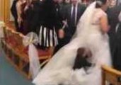 Cheeky Child Nearly Ruins Bride's Big Day