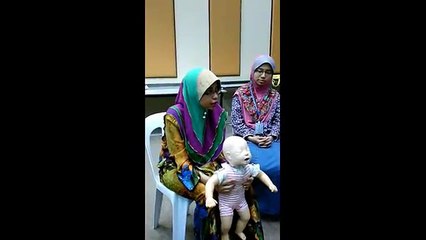 Teknik Membantu Bayi Tercekik