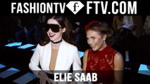 Elie Saab Front Row at Paris Fashion Week F/W 16-17 | FTV.com