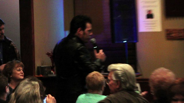 Franz Goovaerts sings 'Fairytale' Papa's Smokehouse Saloon Feb 2016