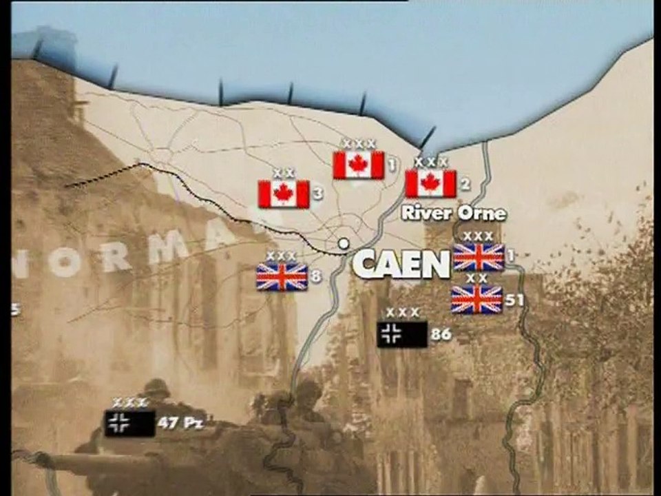 La Bataille de Caen - Documentaire complet