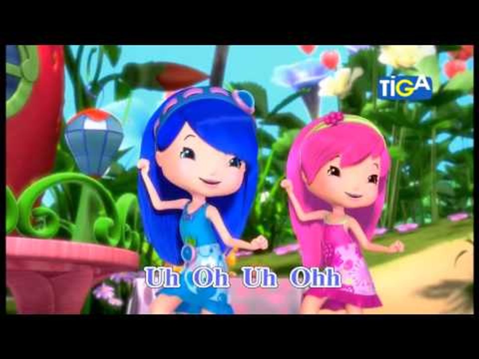 สตรอว์เบอร์รี่ ชอร์ทเค้ก | Strawberry shortcake sing along | เพลงเหล่าสาวน้อยใต้แสงตะวัน | Karaoke