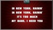 New York Raining - Charles Hamilton ft. Rita Ora tribute - Lyrics