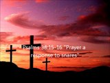 Psalms 38 verse 15 Prayer A response to snares