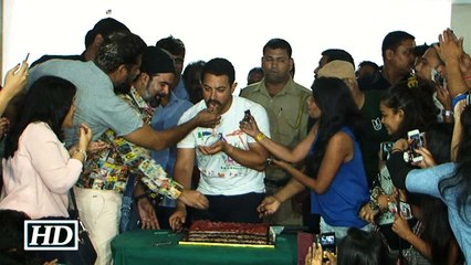 Aamir Khans Lavish 51st Birthday Celebation With Media Watch Video