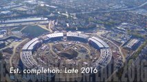 Des images impressionnantes du futur siège d'Apple