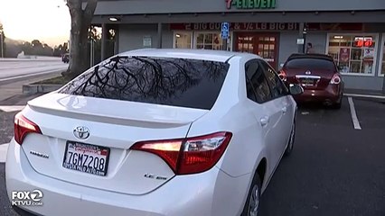 Reporter de Tv quase morre em directo devido a um acidente