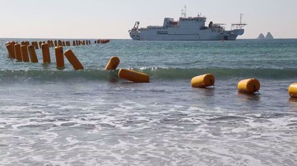 Atterrissement d'un câble très haut débit