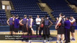 NCAA Men's Basketball Practice Day