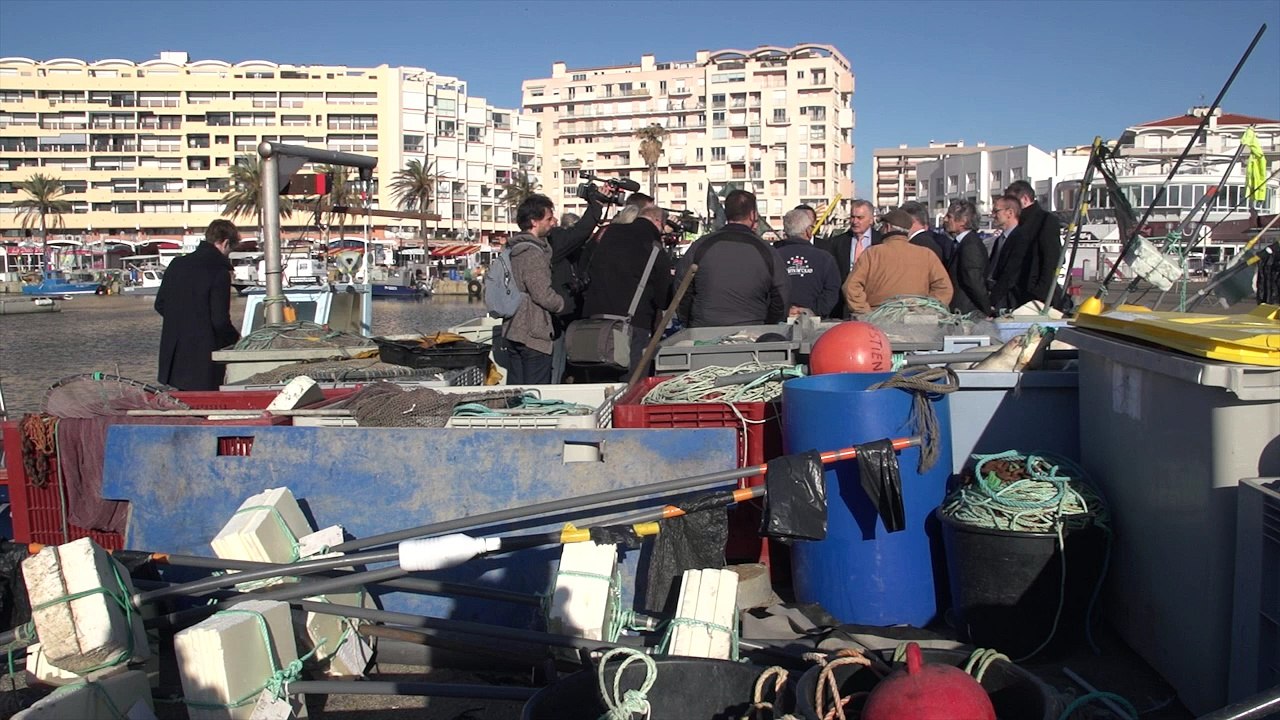 Alain Vidalies en visite dans les Pyrénées-Orientales