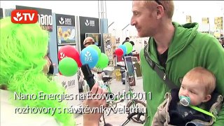 Nano Energies na Ecoworldu 2011 - rozhovory s návštěvníky veletrhu
