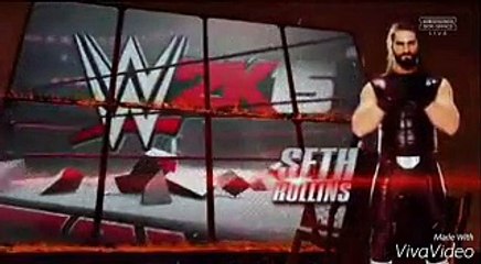 Dean Amprose vs seth Rollins Hell in a Cell 2014