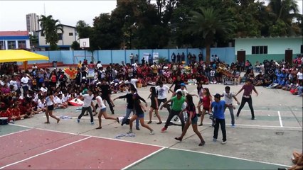 baile en olimpiadas de tercero fima 2012