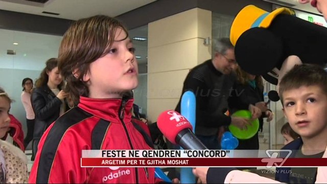 Festë në qendrën “Concord” - News, Lajme - Vizion Plus