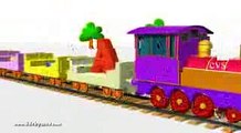 ABCD Alphabet Train song 3D Animation Alphabet ABC Train Songs for children