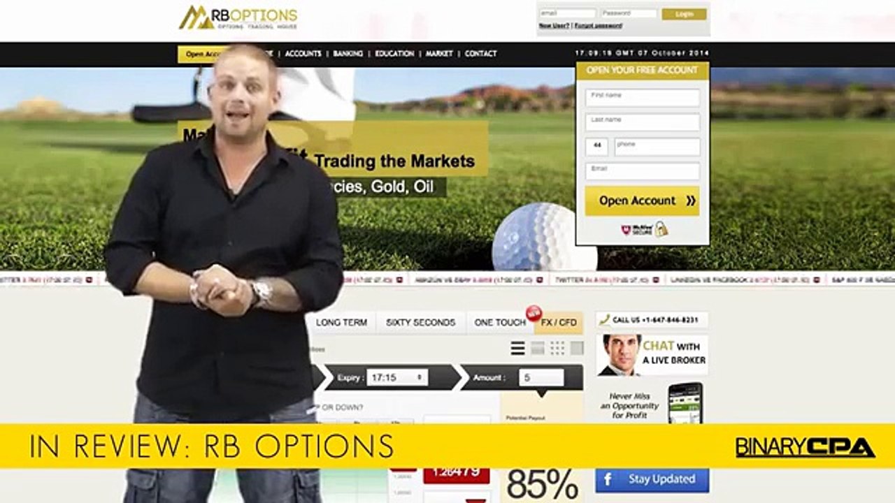 Binary Options | Binary Options Affiliate Program RB Options Affiliate Review Binary CPA [Options Affiliate System 2016]