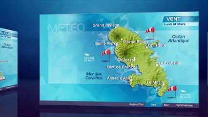 METEO MATIN MARTINIQUE 140316