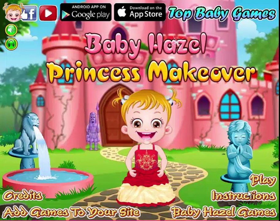 Baby Hazel Princess Makeover