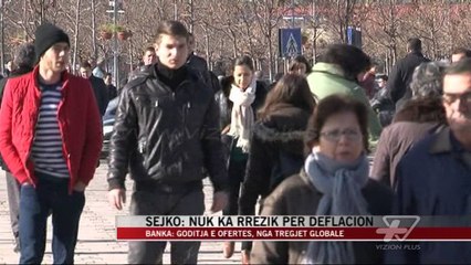 Sejko: Nuk ka rrezik për deflacion - News, Lajme - Vizion Plus