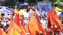 Oposición venezolana exige en las calles la renuncia de Nicolás Maduro