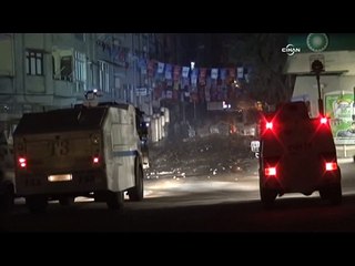 Hatay'daki eyleme polis müdahale etti